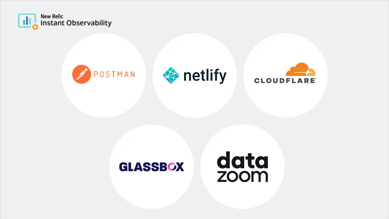 Instant Observability integration partners April 2022